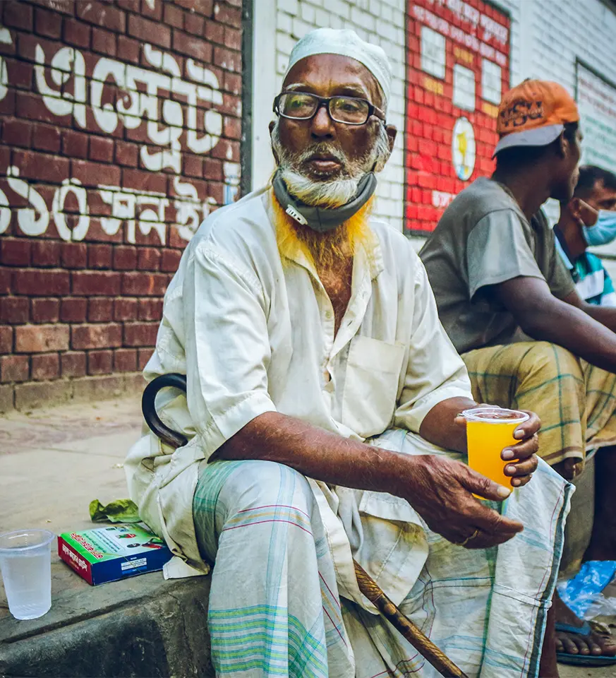Underprivileged children learning together - Youth For Bangladesh